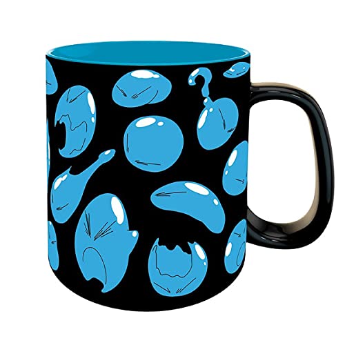 That Time ... A Slime Tasse Rimuru schwarz/blau, bedruckt, 100% Keramik, Fassungsvermögen ca. 460 ml. von ABYSTYLE