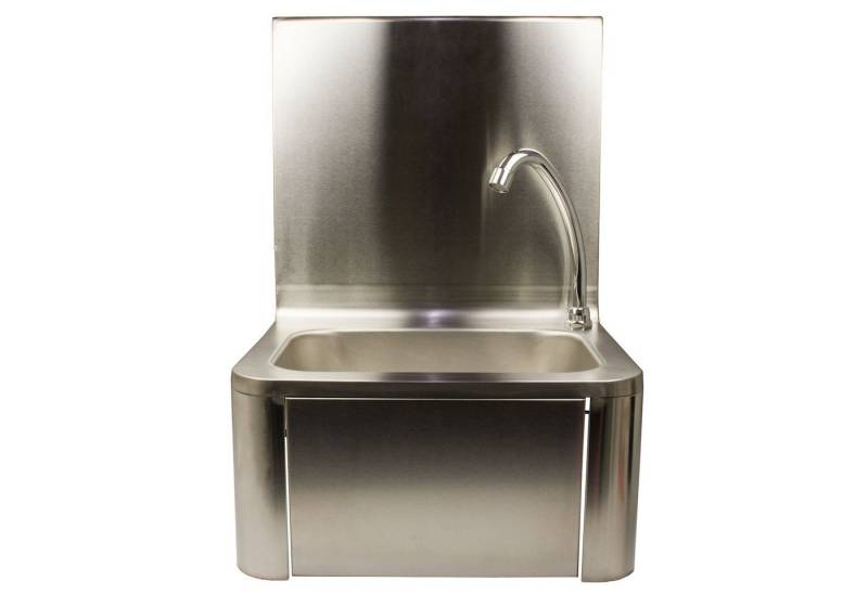 AcMax Einbauwaschbecken Handwaschbecken Edelstahl Waschbecken Gastro Hygienebecken von AcMax