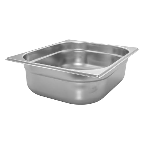 AcMax GN 1/2 Gastronormbehälter GN-Behälter Gastronorm Edelstahl 6,5 Liter Tiefe 100mm AcMax GN 1/2 Gastronormbehälter GN-Behälter Gastronorm Edelstahl 6,5 Liter Tiefe 100mm von AcMax