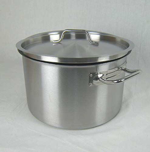 AcMax Kochtopf Gastrotopf Topf 14 Liter Edelstahl mit Deckel Großküche Gastronomie AcMax Kochtopf Gastrotopf Topf 14 Liter Edelstahl mit Deckel Großküche Gastronomie von AcMax