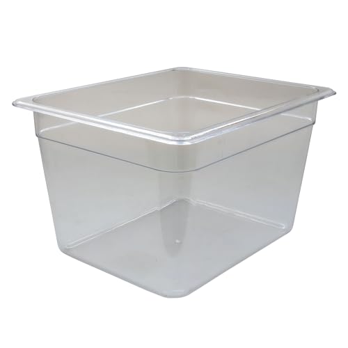 AcMax Polycarbonat GN 1/2 Gastronormbehälter GN-Behälter 12,5 Liter tief 200mm Gastronorm von AcMax