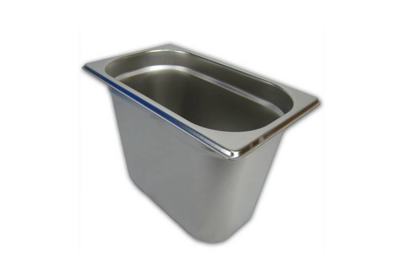 AcMax Thermobehälter GN 1/4 Gastronormbehälter GN-Behälter Edelstahl 5,5 Liter Tiefe 200mm von AcMax