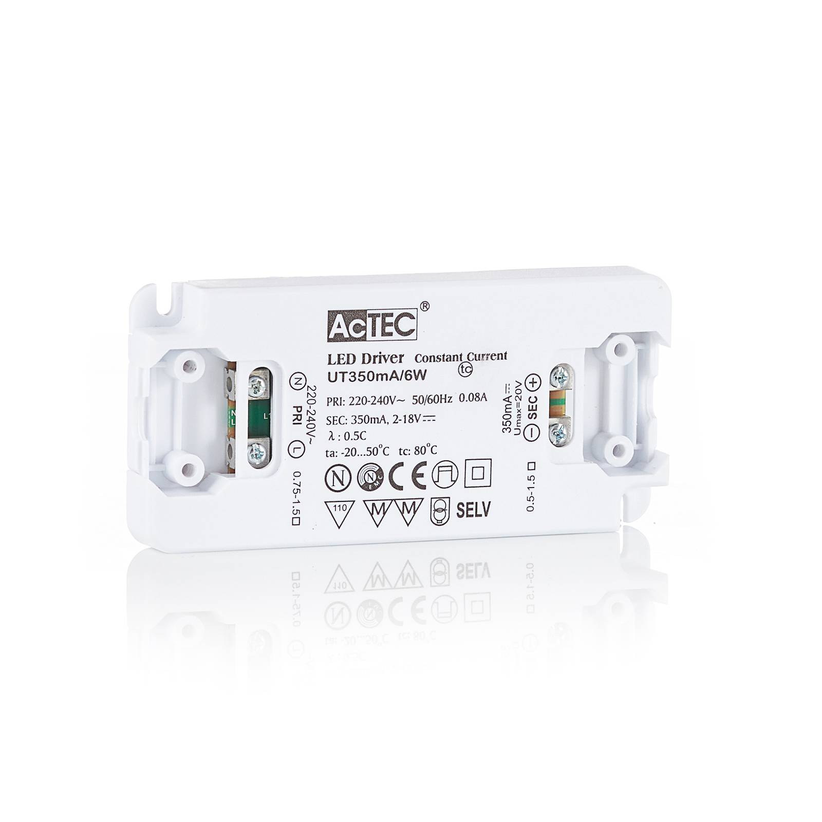 AcTEC Slim LED-Treiber CC 350mA, 6W von AcTEC