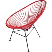 Acapulco Design - Acapulco Classic Chair, rot / schwarz von Acapulco Design