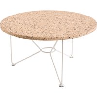 Acapulco Design - The Low Table, H 36 x Ø 65 cm, Terrazzo / rosato von Acapulco Design