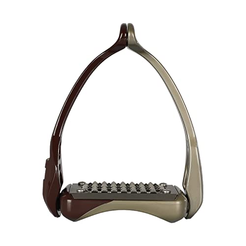 Acavallo Steigbügel Opera Stirrup metallic Farbe: braun/Titan-Gold Flaggen: 1 Acavallo Steigbügel Opera Stirrup metallic Farbe: braun/Titan-Gold Flaggen: 1 von Acavallo