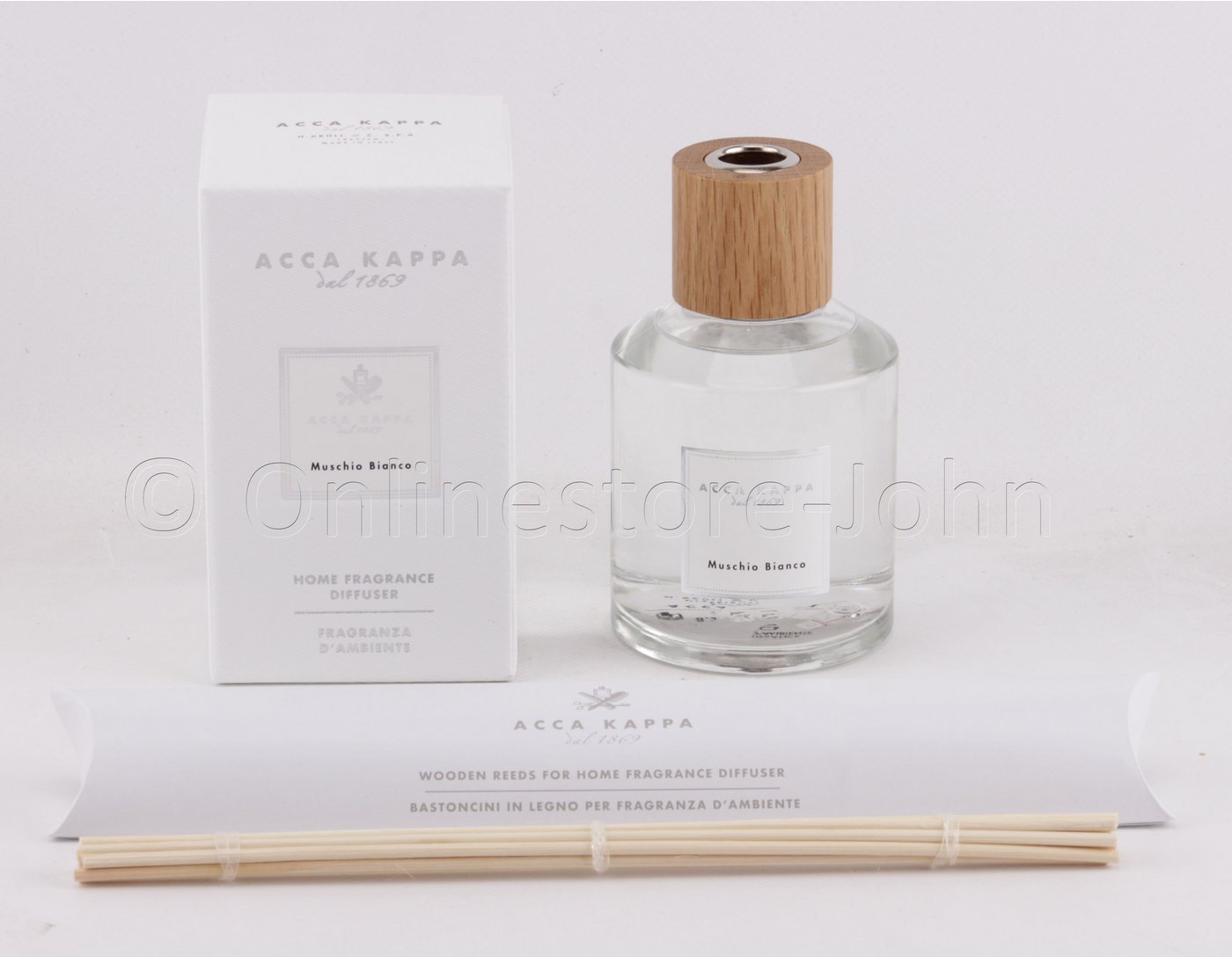 Acca Kappa Duftkerze White Moss (Muschio Bianco) von Acca Kappa