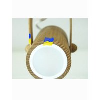 Spot-Licht Led-Spot-Licht Holz-Kronleuchter Deckenlampe Kronleuchter Holz-Lampe Eco-Interieur Rustikale Einrichtung Natürliche Wohnkultur von AccessoriesDesignYou