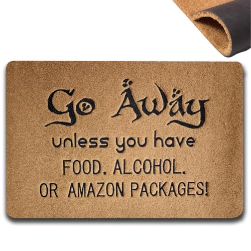 Accssoey Lustige Fußmatte, für den Eingangsbereich, bestickt, Gummi, 76,2 x 45,7 cm Accssoey Lustige Fußmatte, für den Eingangsbereich, bestickt, Gummi, 76,2 x 45,7 cm von Accssoey