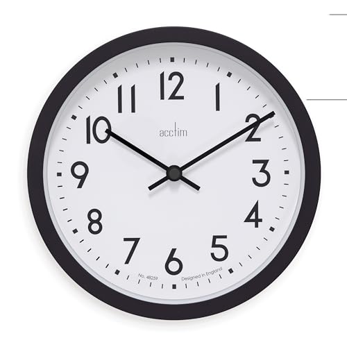 Acctim Elstow 22843 Wanduhr in Rußschwarz Acctim Elstow 22843 Wanduhr in Rußschwarz von Acctim