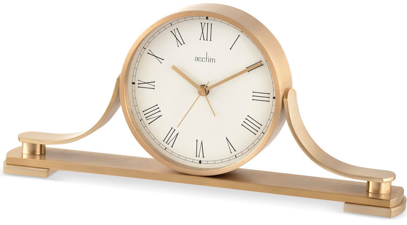 Acctim Tischuhr Metall -WARDLEY- massiv Metall goldfarben 32x14x5cm Mit Weckfunktion Acctim Tischuhr Metall -WARDLEY- massiv Metall goldfarben 32x14x5cm Mit Weckfunktion von Acctim
