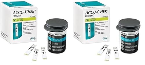 Accu-Chek Instant teststrips 50 stuks (Packung mit 2) von Accu-Chek