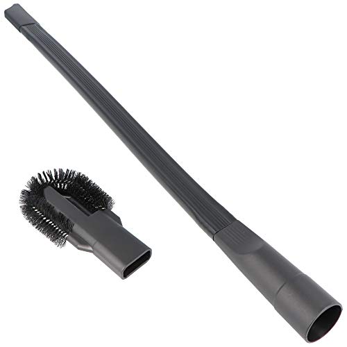 AccuCell Fugendüse universal flexibel 73cm extra lang abnehmbare Bürste für Staubsauger mit 32mm Rundanschluss z.B. Miele, Bosch, Kärcher von AccuCell