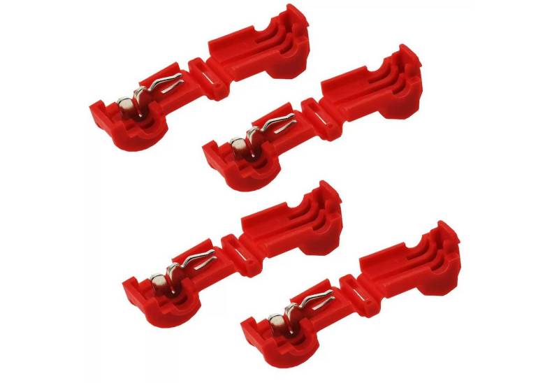 AccuCell Mährobotermesser 4x Anschlussklemmen, Clip für Kabel (2,3mm) für Mähroboter, Rasenmähe von AccuCell