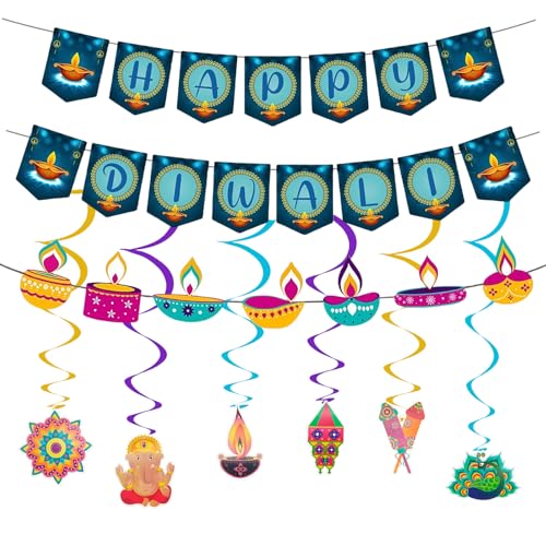 Happy Diwali Banner Happy Diwali Banner von AccuLess