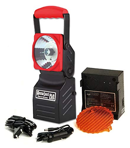 ACCULUX SL6 LED schwarz rot 456541 3 Watt Power LED Pilotlampe 5mm LED 5h von Acculux