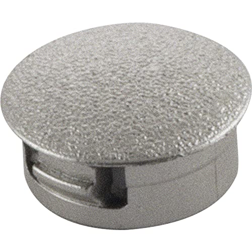 ACCURIDE 100003360 Abdeckkappen Schüco Deckenmodul (Regalsystem), 13,5x6,4mm Kunststoff schwarz, Silber von Schüco