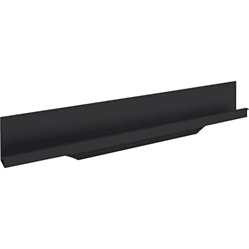 ACCURIDE 100005586 schwarz eloxiert Schüco Griffleiste Grande-Schranktürgriff 345mm, Profilleiste zum Einfräsen für Möbelfronten Alu, 345 mm von Schüco