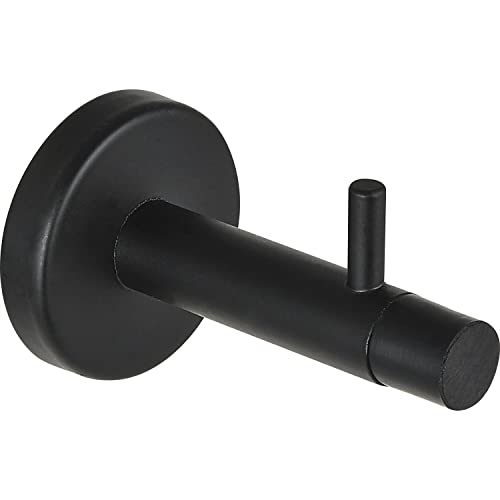 ACCURIDE MH.365082.161, Stahl schwarz Technik-Team Wandtürstopper mit Gummikopf und Haken, Länge 82 mm, Türstopper für die Wandmontage ACCURIDE MH.365082.161, Stahl schwarz Technik-Team Wandtürstopper mit Gummikopf und Haken, Länge 82 mm, Türstopper für die Wandmontage von Accuride
