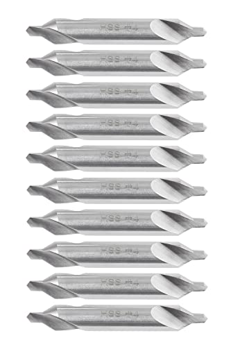Accusize Industrial Tools 0530-0400 x 10, Nr. 4 HSS-Zentrierbohrer, 60 Grad, 10 Stück Accusize Industrial Tools 0530-0400 x 10, Nr. 4 HSS-Zentrierbohrer, 60 Grad, 10 Stück von Accusize Industrial Tools