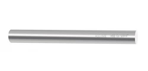 Accusize Industrial Tools 5098-0058 M35 (H.S.S. + 5% Kobalt), rund, geschliffen, 1 Stück von Accusize Industrial Tools