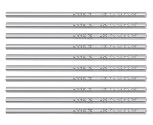 Accusize Industrial Tools M35 (H.S.S. + 5% Kobalt) Rundwerkzeug-Bit, geschliffen von Accusize Industrial Tools