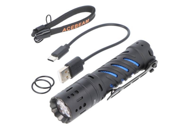 Acebeam LED Taschenlampe AceBeam E70 Mini LED-Taschenlampe mit 2.000 Lumen, CRI90+, inklusive von Acebeam