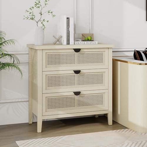 Beistellschrank in Naturholzoptik, Kommode mit 3 Schubladen & Reliefdesign, Stauraumschrank für Wohnzimmer & Schlafzimmer, Anrichte mit austauschbaren Fronten, Kratzfest & wasserabweisend (Stil C) Beistellschrank in Naturholzoptik, Kommode mit 3 Schubladen & Reliefdesign, Stauraumschrank für Wohnzimmer & Schlafzimmer, Anrichte mit austauschbaren Fronten, Kratzfest & wasserabweisend (Stil C) von Aceinheu