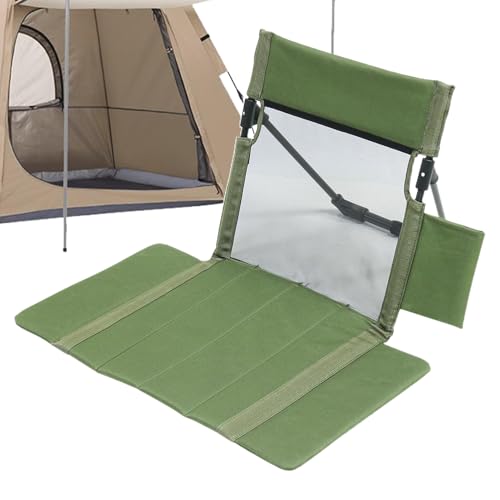 Aceirropy Bleacher Stuhl, faltbare Sitzstütze, tragbare Rückenlehne, Sitze für , Angeln, Reisen, Rasen, Stadion, Outdoor, Garten, Picknick von Aceirropy