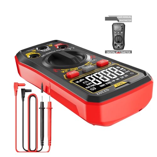 Aceirropy Haushalts-Multimeter - Elektrischer Spannungsprüfer Mit Digitaler Anzeige | Vielseitiges Elektro Messgerät Zur Kapazitätsmessung Für Haushalt Und Elektriker Aceirropy Haushalts-Multimeter - Elektrischer Spannungsprüfer Mit Digitaler Anzeige | Vielseitiges Elektro Messgerät Zur Kapazitätsmessung Für Haushalt Und Elektriker von Aceirropy