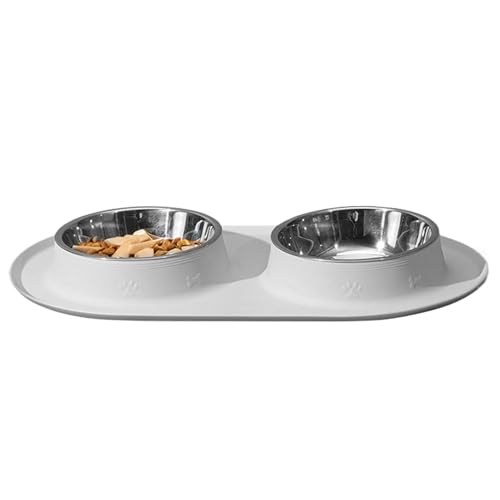 Aceirropy Hundefutternapf,Kätzchen Futternäpfe Mit Futterplatzmatte - Rutschfester Wasserdichter Silikon Napf Für Hunde Und Katzen - Hygienischer Futterbehälter Mit Komfortfütterung Aceirropy Hundefutternapf,Kätzchen Futternäpfe Mit Futterplatzmatte - Rutschfester Wasserdichter Silikon Napf Für Hunde Und Katzen - Hygienischer Futterbehälter Mit Komfortfütterung von Aceirropy