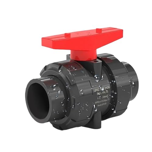 Aceirropy Kugelhähne | Robustes Absperrventil | Präzisionsschweißteile Verbinder Zubehör für Rasen Pool Filtersysteme Rohre Außenwasser Garten Industrie von Aceirropy