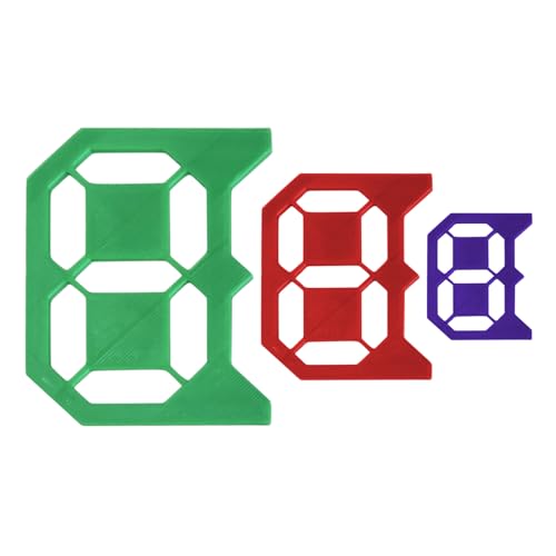Aceirropy Schablonen für Bordsteine, Zahlen 0–9, wiederverwendbar, digital, 3 Stück, für Adressen, Straßen, LKW, Wandkunst, Parkplatz, Briefkasten, Schilder, Tür, Haus Aceirropy Schablonen für Bordsteine, Zahlen 0–9, wiederverwendbar, digital, 3 Stück, für Adressen, Straßen, LKW, Wandkunst, Parkplatz, Briefkasten, Schilder, Tür, Haus von Aceirropy