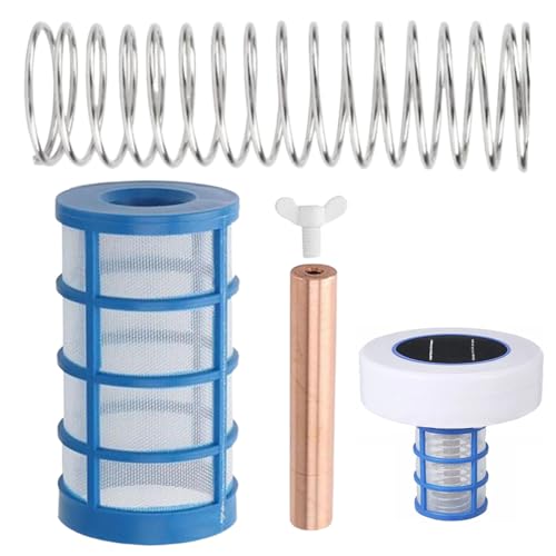 Aceirropy Solar-Pool-Ionisator-Ersatz, schwimmender Wasserreiniger, Kupferanode, inklusive Korbsieb und Schraube, reduziert Chlor-Ersatzteile für Spa von Aceirropy