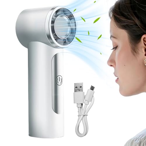 Aceirropy Tragbarer Handventilator - Persönlicher Ventilator Mit Starkem Wind Für Die Hand - Stilvolles Leises Gerät Für Unterwegs, Sport Und Spaziergänge von Aceirropy