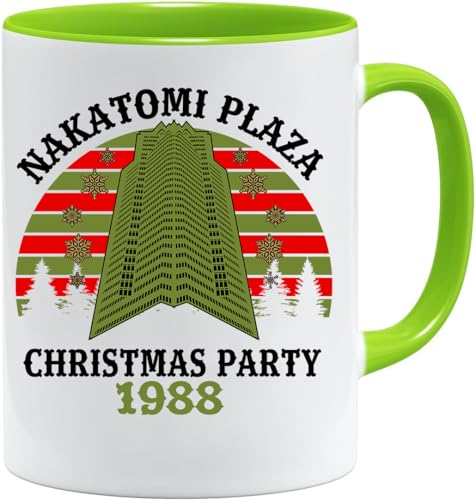 Tasse mit spruch | Nakatomi Christmas Party 1988 |Weihnachtstasse mit Spruch lustig | Weihnachten lustig Kaffeebecher mit Spruch | weihnachtstassen von Acen Merchandise