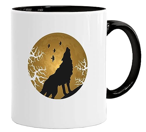 Wikinger Tasse| Odin's Wolf Fenrir | Kaffee säuft Kaffee-Becher Geschenk Geschenkidee für alte Männer Papa Opa Kaffeetasse Wikinger-Motiv Tasse mit Spruch | Kaffeetasse | Kaffeetasse | tassen von Acen Merchandise