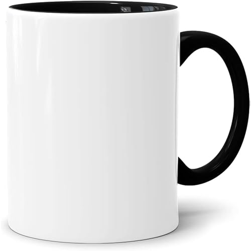 Sublimationstassen ohne Druck AAA Grade | Einzeln oder im Set | Fototasse für Sublimationsdruck | Leere Tassen für Hitzepressen-Thermo-Sublimation (72 Stück, Schwarz) von Acen Merchandise