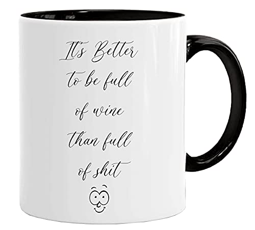 Acen Merchandise Witzige Weintasse – Geburtstag Weihnachten Lustiges Geschenk Feier Neuheit Alt Groß Robuster Griff Spülmaschine/Mikrowelle geeignet von Acen Merchandise