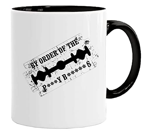 Razor Blade - Fun Keramik Tasse Kaffee Tee Becher – Perfekt Valentines/Ostern/Sommer/Weihnachten/Geburtstag/Jahrestag Geschenk von Acen Merchandise