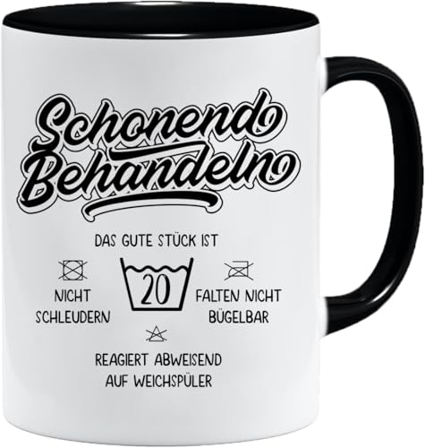 Geschenk Geburtstag Tasse mit Spruch |Schonend Behandeln | Das Gute Stück ist 20 Geschenk zum 20. Geburtstag 20 Jahre | Geburtstag Geschenkideen | Geschenke für Papa | Opa Tasse | Geschenkideen von Acen Merchandise