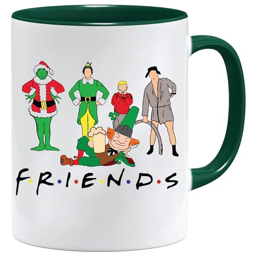 Grinch Tasse mit Spruch – Lustige Weihnachtsgeschenkidee – Elf & Home Alone inspiriert – National Lampoons Humor von Acen Merchandise