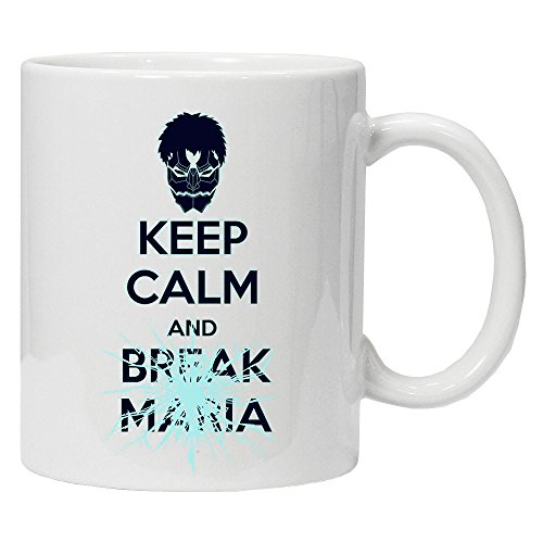 Keep Calm and Break Maria' Titan' Fun Tasse Kaffee Tee Becher - Alles Gute zum Muttertag/Sommer/Weihnachten/Geburtstag/Jahrestag Geschenk von Acen Merchandise