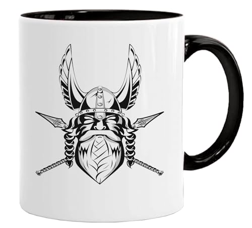 Wikinger Tasse| Odin of Asgard| Kaffee säuft Kaffee-Becher Geschenk Geschenkidee für alte Männer Papa Opa Kaffeetasse Wikinger-Motiv Tasse mit Spruch | Kaffeetasse | Kaffeetasse | tassen von Acen Merchandise