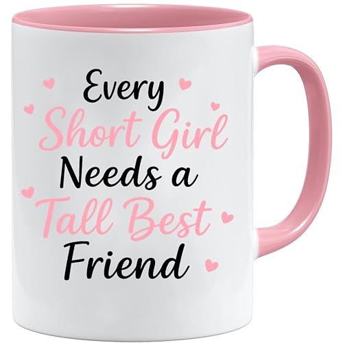 Tasse Becher Lieblingsmensch Geschenk Freund Freundin beste Freunde Kaffeetasse 'best friend' - Becher/Mug als witziges Geschenk/Lustige und Originelle Geschenke/Tee-Kaffeetasse inkl. Geschenkbox von Acen Merchandise