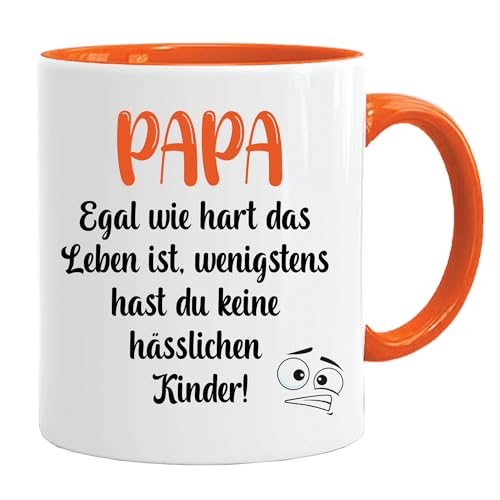 Tasse mit Spruch | Papa Tasse | lustige geschenke | kaffeetasse | vater tasse geschenk | Weltbester Papa | geschenk schwester | tasse lustig von Acen Merchandise