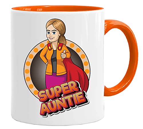 Tasse mit Tante und Geschenkbox, für Tante und Tante von Acen Merchandise