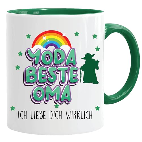 Tasse mit spruch, Yoda beste Oma. Ich liebe dich wirklichTasse Yoda, Baby Yoda Bürotasse lustige Kaffeebecher, tasse oma, tasse oma steingut, tasse oma 2023, tasse oma sohn, tasse oma lustig von Acen Merchandise