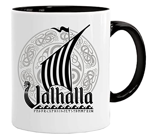 Valhalla Wikinger Tasse | Kaffee Tee Becher zum Frühstück/Geburtstag Geschenke für Papa/Onkel/Mama von Acen Merchandise