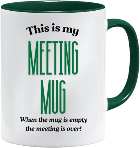 asse für Meetings | Arbeit Büro Tasse & Geschenkbox Set Vatertag Tasse Geschenke von Tochter oder Sohn | Geschenke für Väter Geburtstag von Acen Merchandise